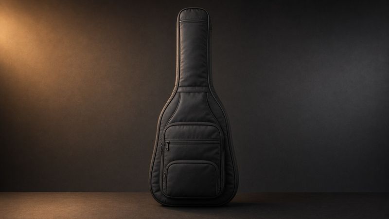 Illustration of a Fender FE620 Electric Guitar Gig Bag - AI-generated, not a photo of the exact product