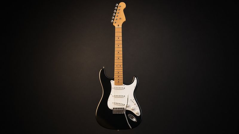 Illustration of a Squier Sonic Stratocaster - AI-generated, not a photo of the exact product
