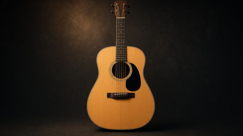 Illustration of a Yamaha FG800 - AI-generated, not a photo of the exact product